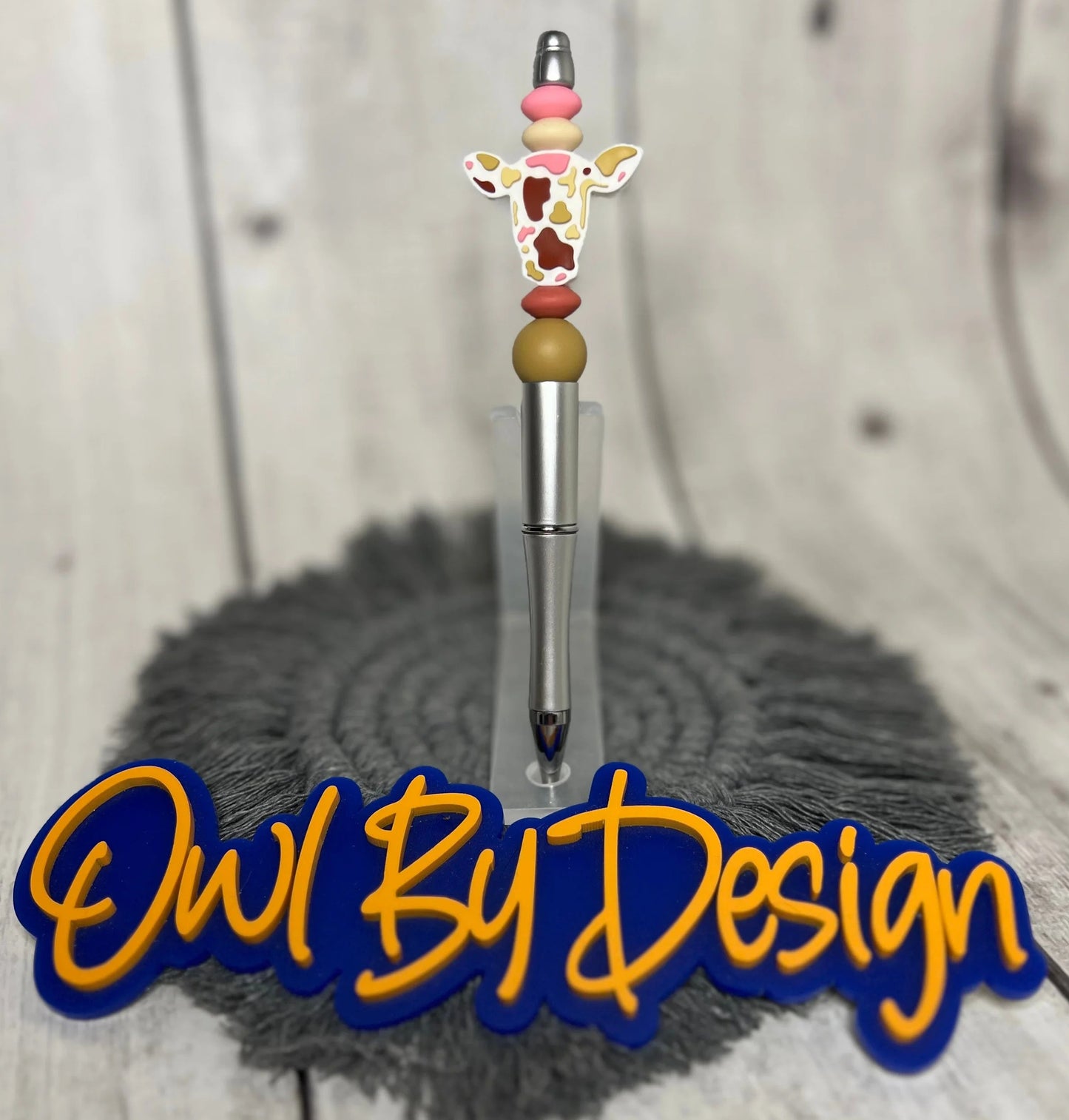 Boho Cow Head Pen