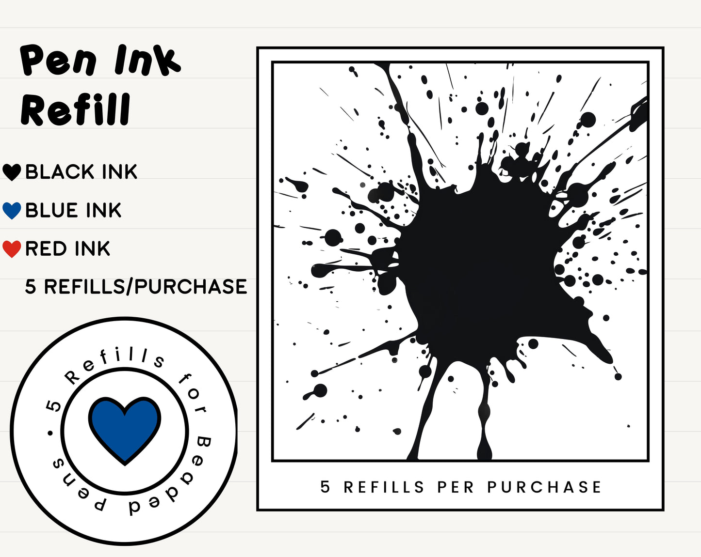 Ink Refill for Pen
