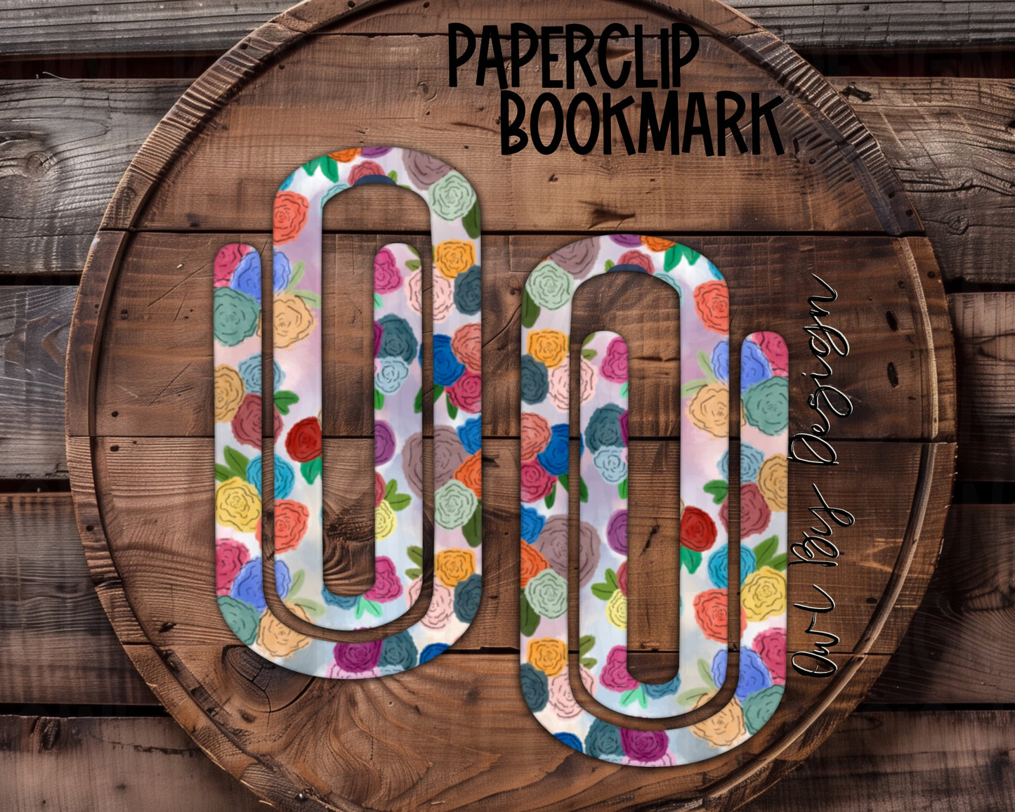 Full Bloom Paperclip Bookmark