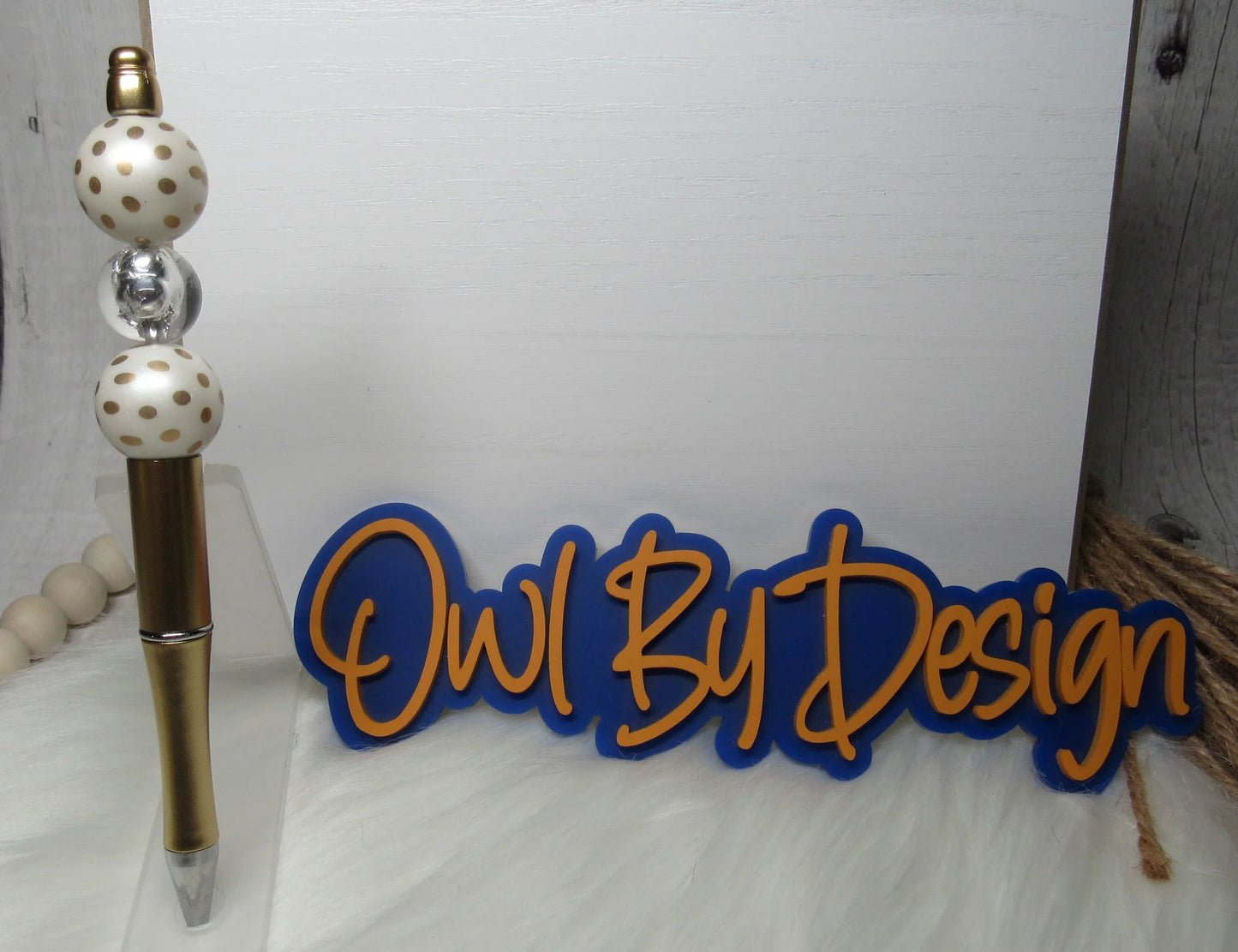 Gold Dot Pen