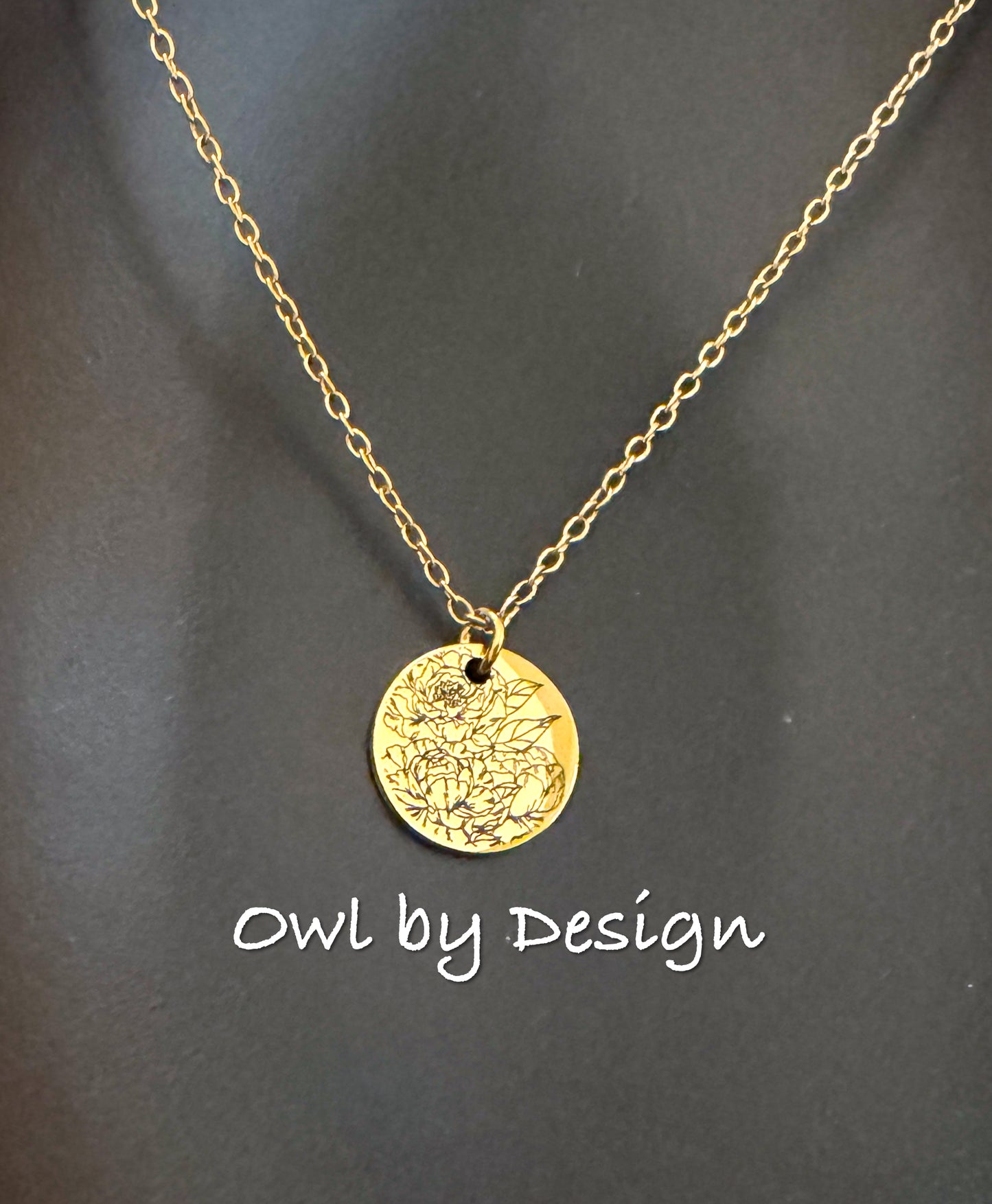 Peony Bunch Necklace