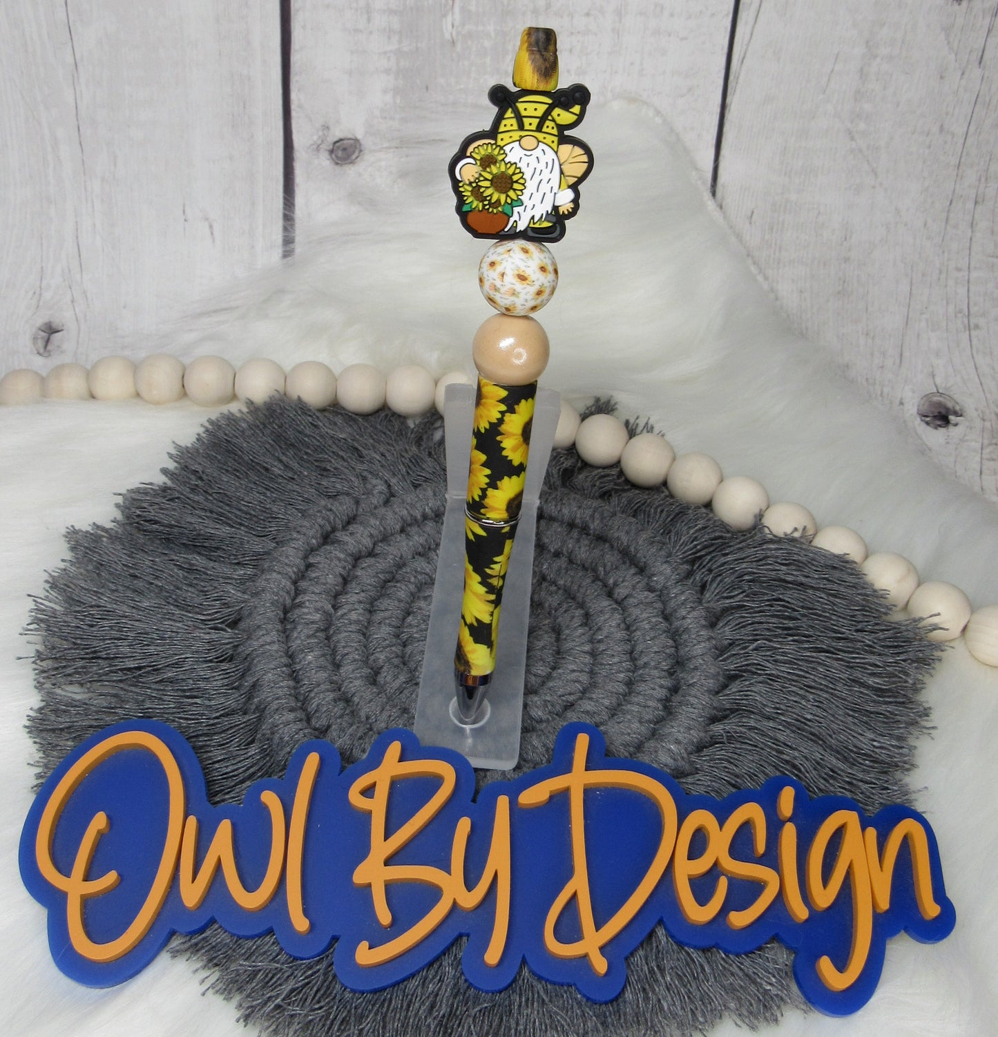 Sunflower Gnome Pen