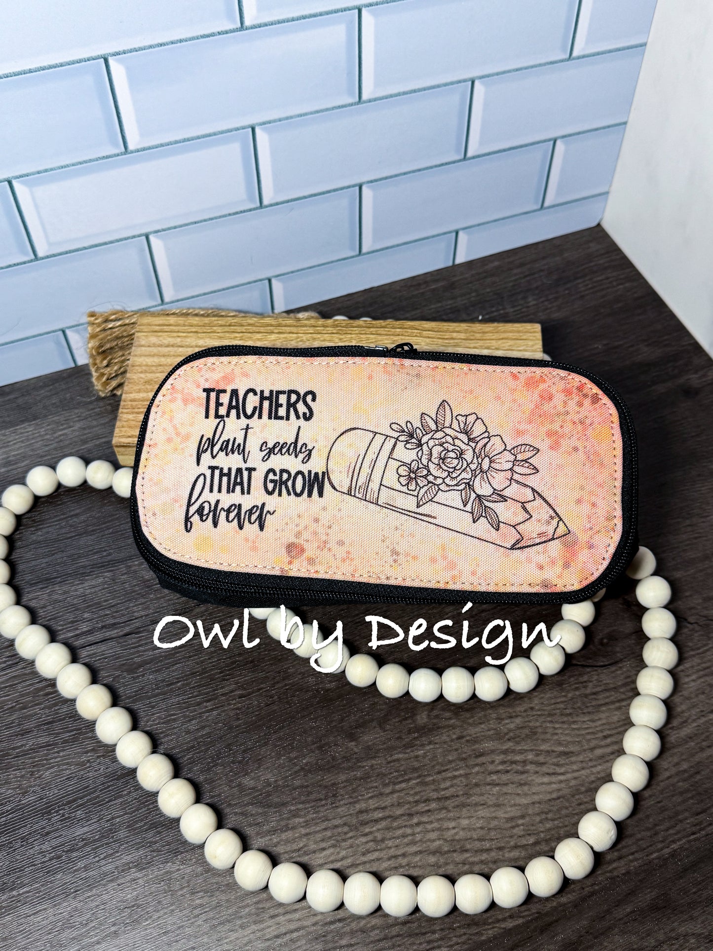 Teachers Plant Seeds Journaling Bundle - Refillable Journal and Pencil Pouch