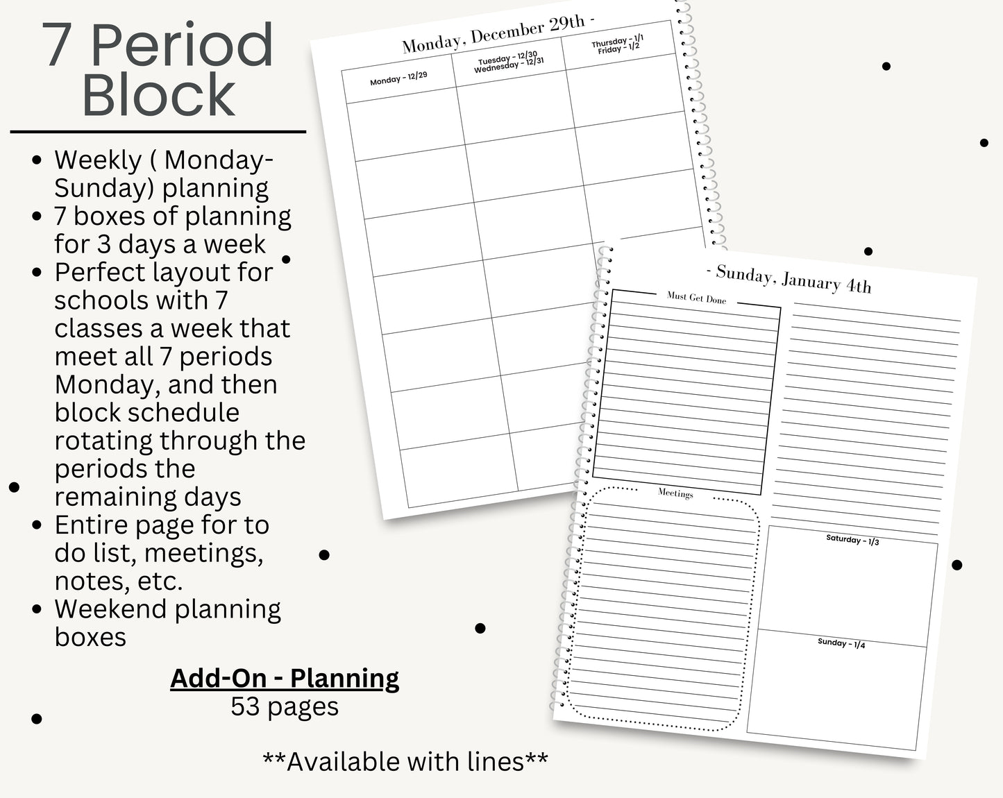 Build Your Own Student Planner