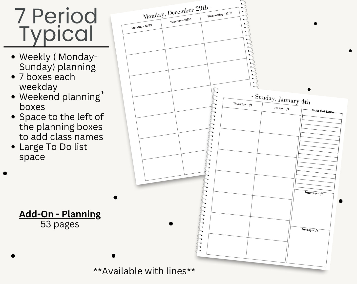 Build Your Own Student Planner