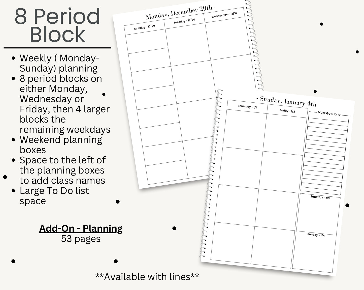 Build Your Own Student Planner