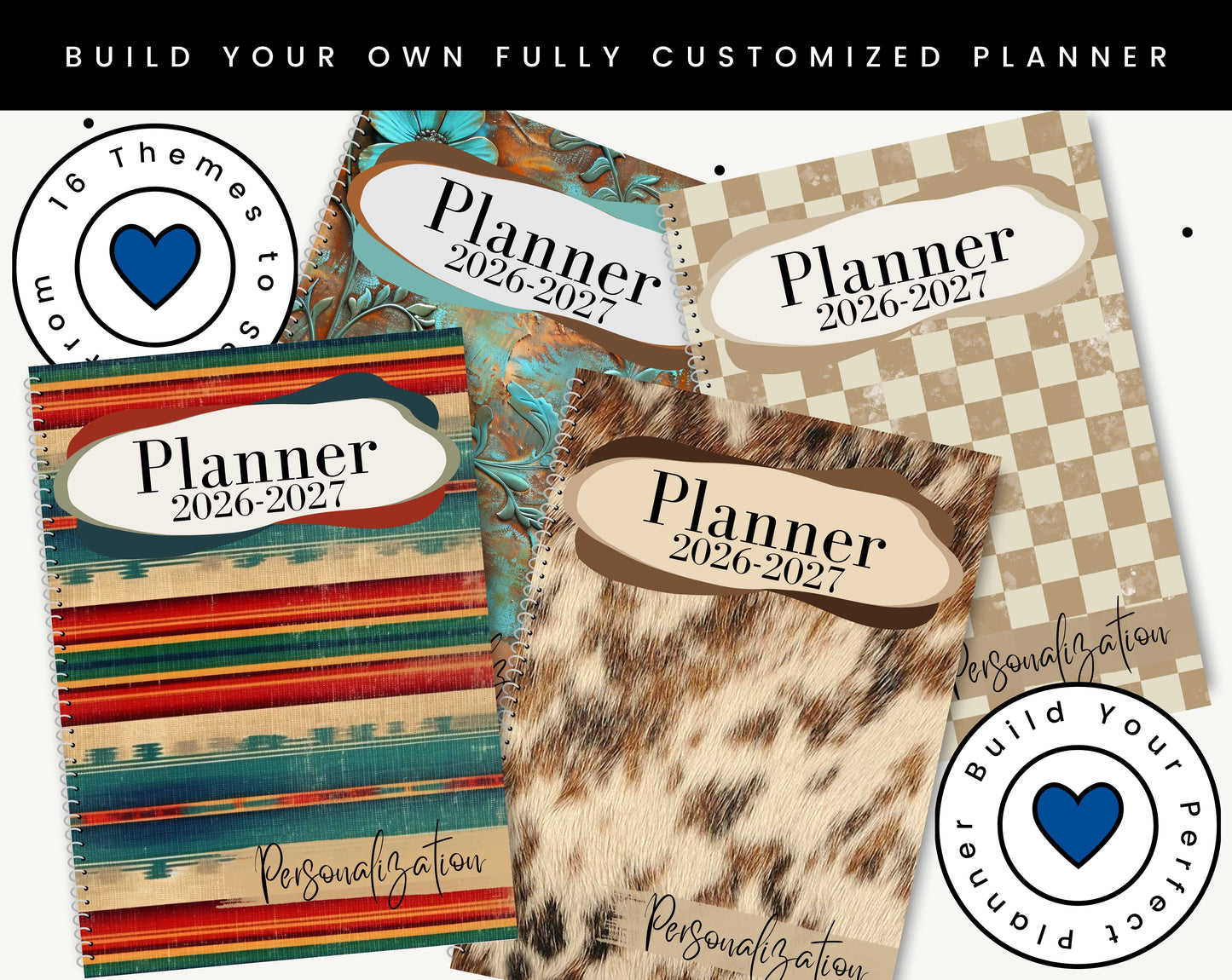 Build Your Own Fully Customized Planner