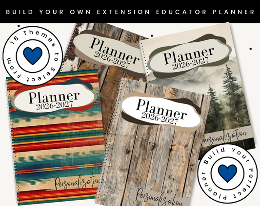 Build Your Own Extension Educator Planner