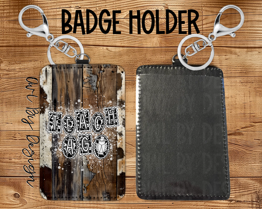 Teach Ag Card/Badge Holder