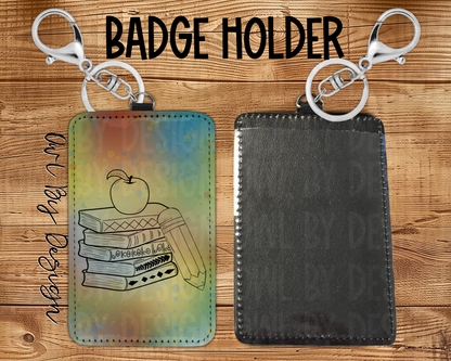 Teacher Necessities Card/Badge Holder