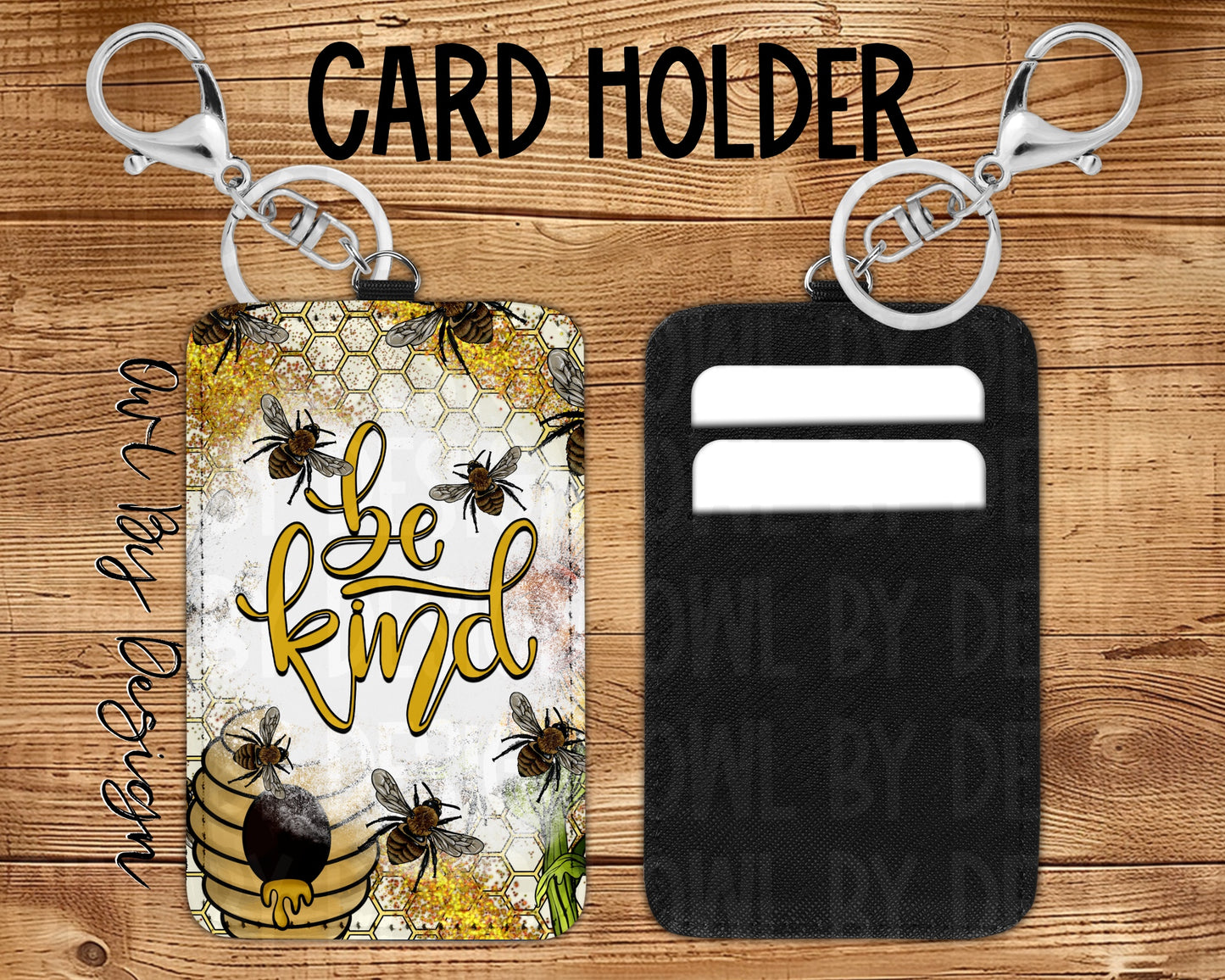 Be Kind Card Holder Keychain/Lanyard