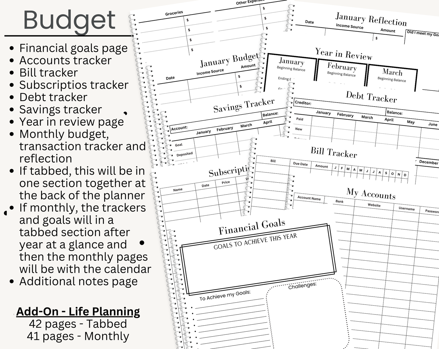 Build Your Own Student Planner