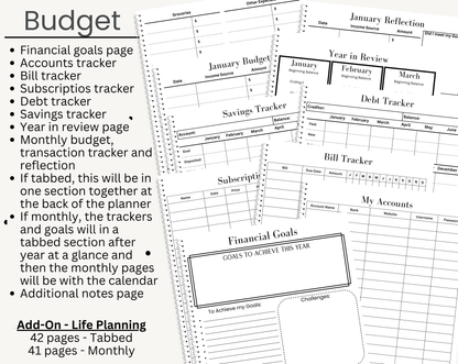 Build Your Own Student Planner