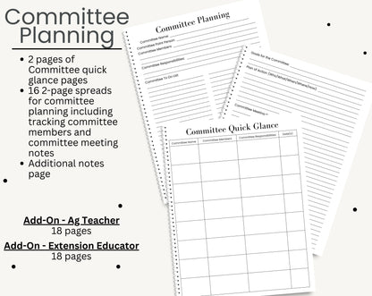 Build Your Own Extension Educator Planner