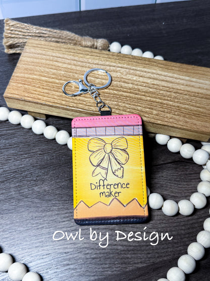 Difference Maker Essentials Bundle - Beaded Lanyard and Badge Holder