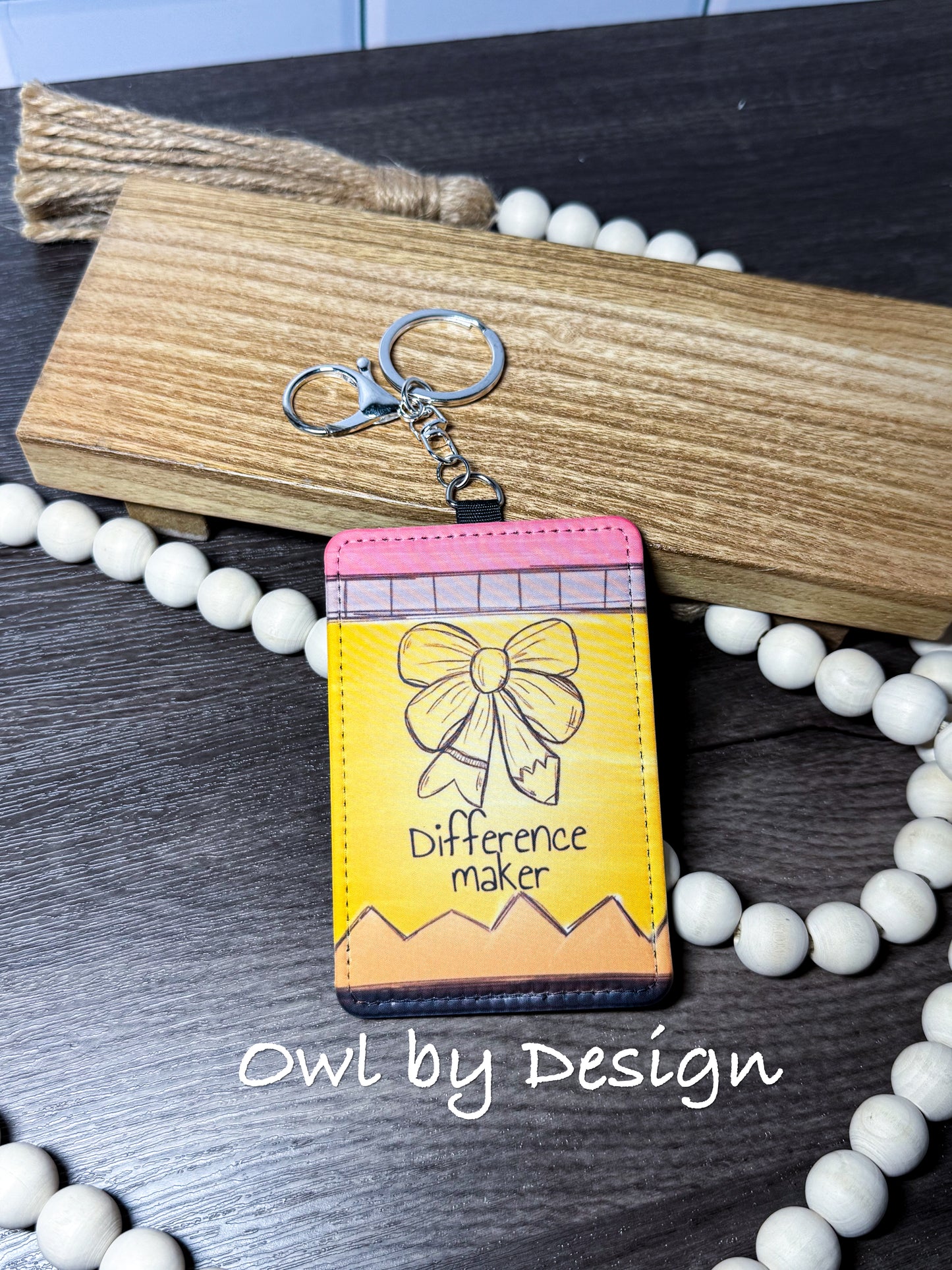 Difference Maker Ultimate Bundle - Lanyard, Badge Holder, Mousepad, Note/Pen Holder, Tray, Necklace, Bracelet, Tumbler, Coaster, Journal, Pencil Pouch
