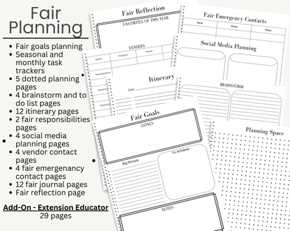 Build Your Own Extension Educator Planner