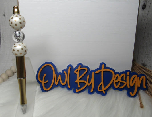 Gold Dot Pen