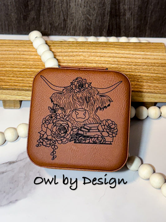 Western Book Lover Jewelry Box