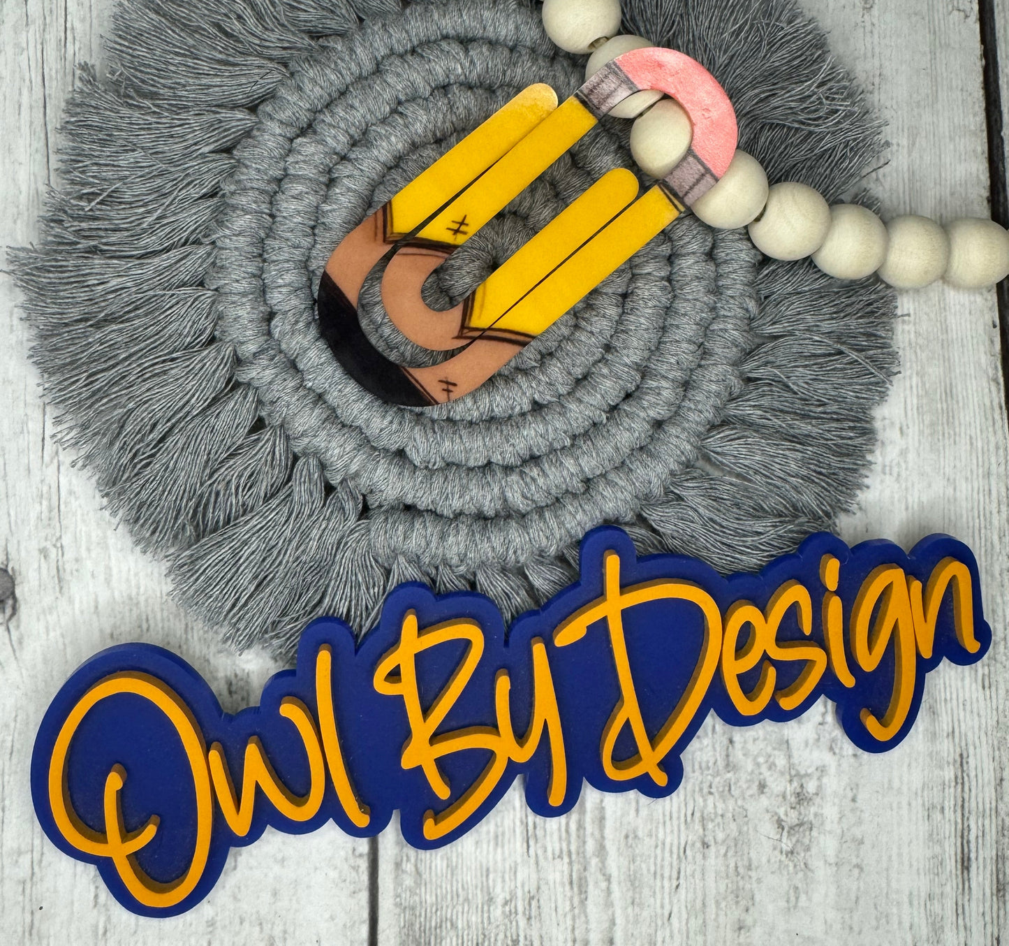 Pencil Paperclip Bookmark *Customizable