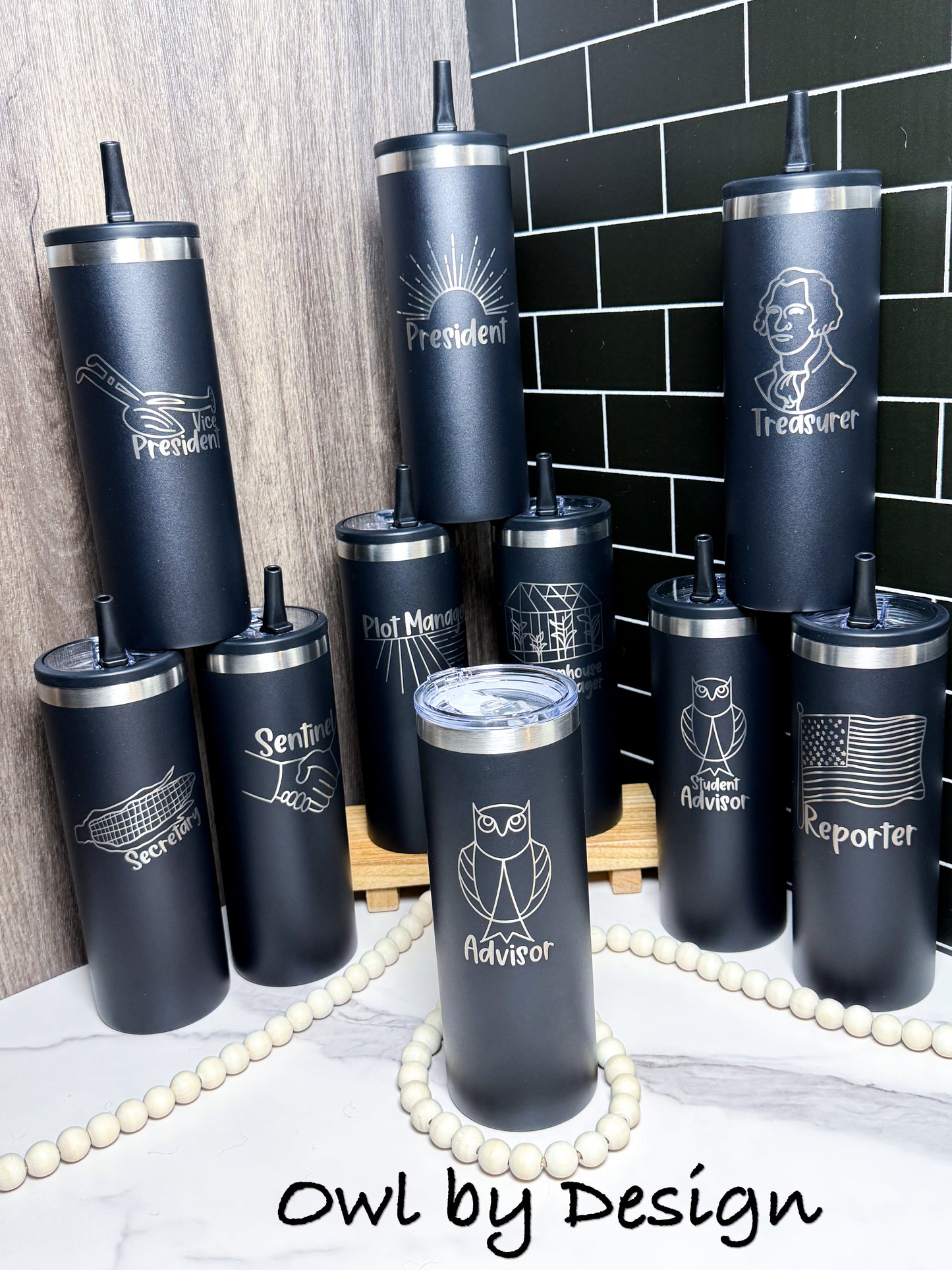 Leadership Team Personalized Midnight Express Tumbler - 24oz