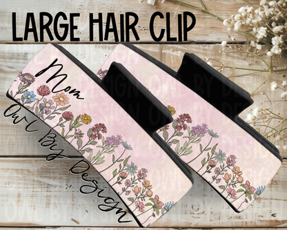 Mother's Day Bundle - Custom Keychain and Hair Clip