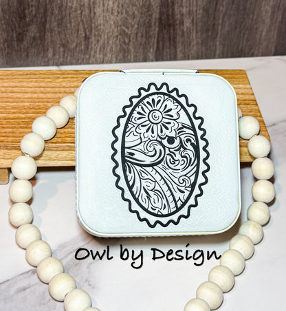 Leather Stamp Jewelry Box