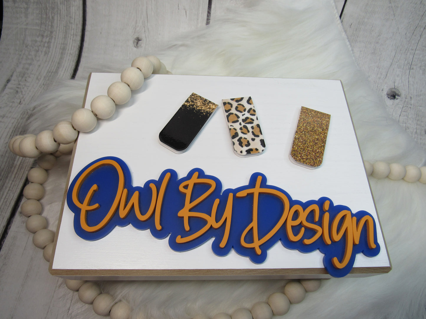 Leopard Magnetic Bookmark - Set of 3