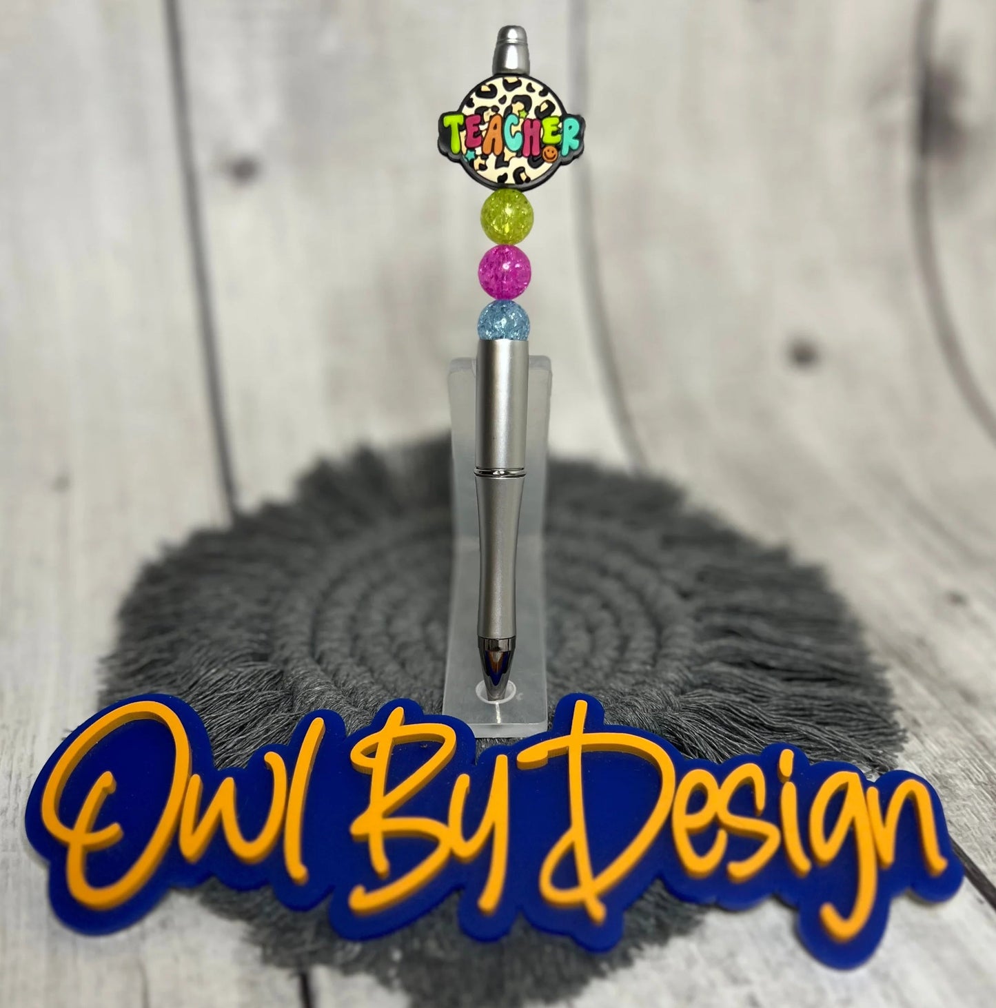 Leopard Teacher Pen