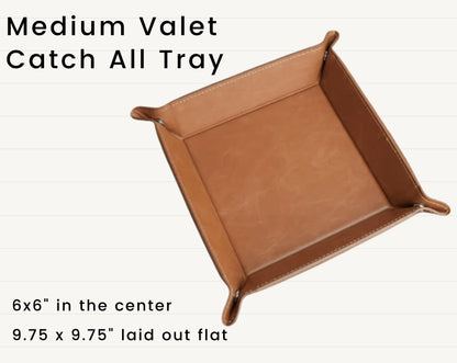 Ag Teacher Buckle Catch All Tray - Heritage Leather Line