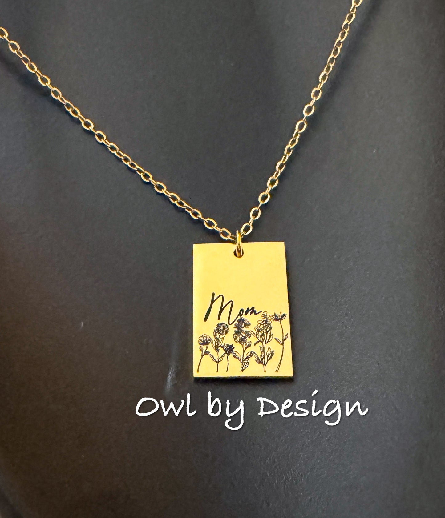 Wildflower Mom Necklace