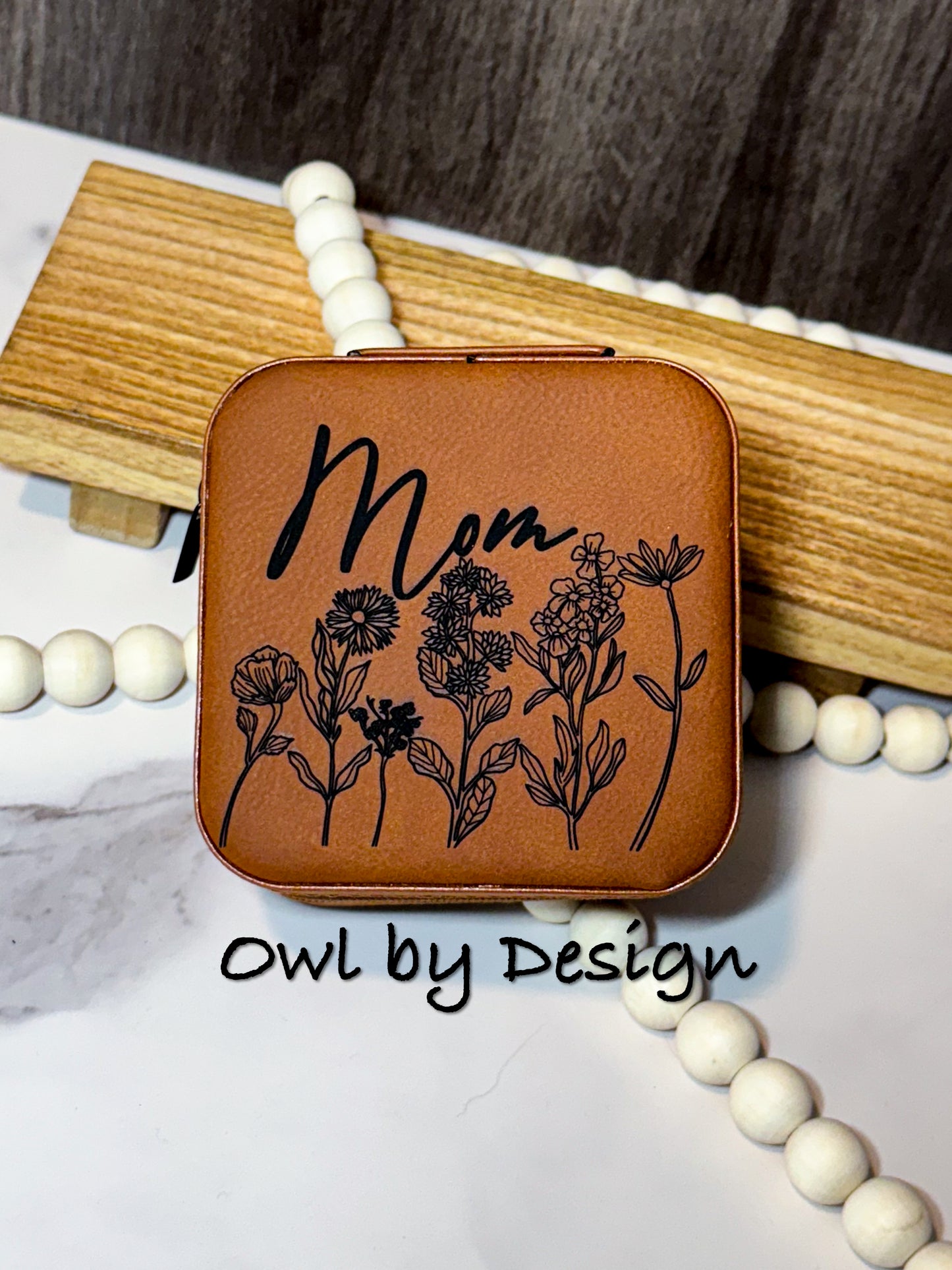 Wildflower Mom Jewelry Box