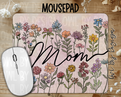 Mother's Day Bundle - Custom Mousepad, Note/Pen Holder and Pencil Pouch