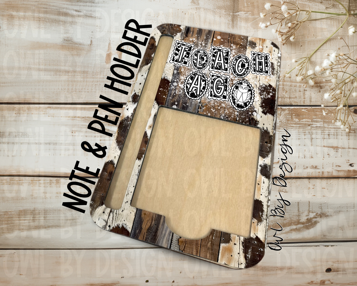 Teach Ag Note & Pen Holder
