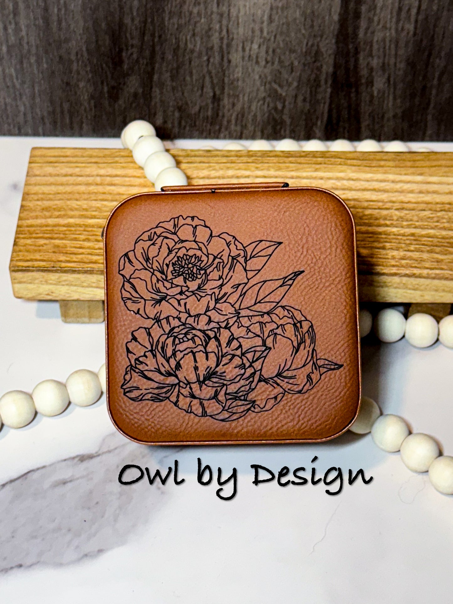 Peony Bunch Jewelry Box