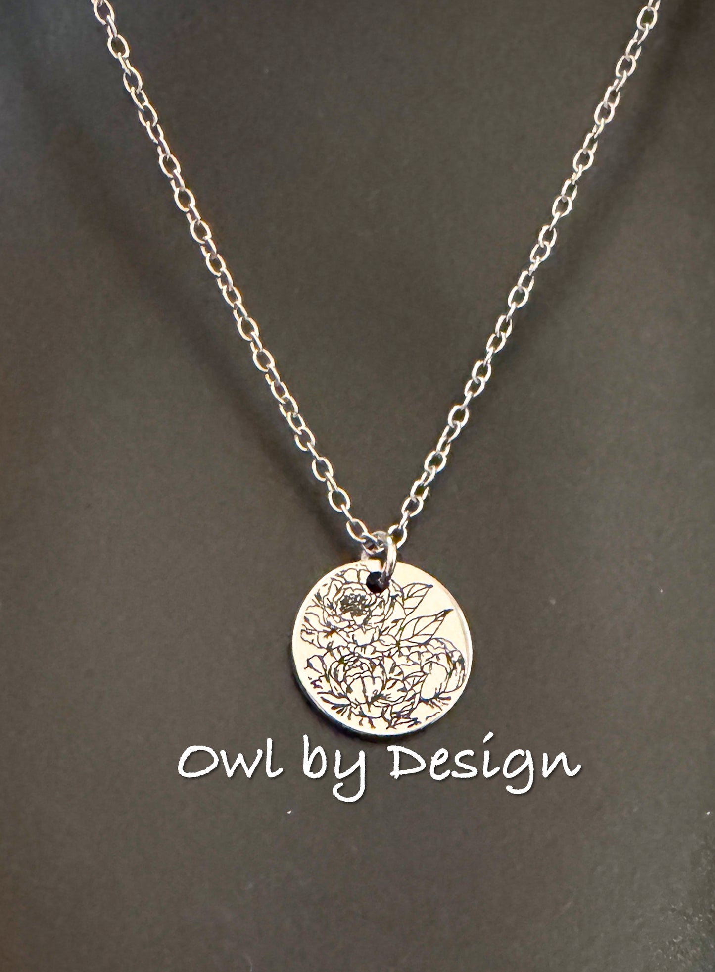 Peony Bunch Necklace