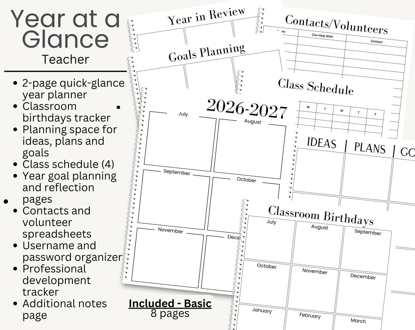 Build Your Own Fully Customized Planner