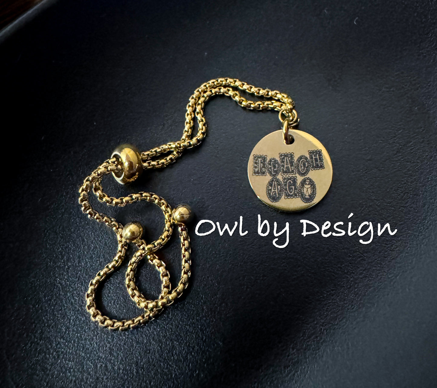 Teach Ag Adjustable Bracelet