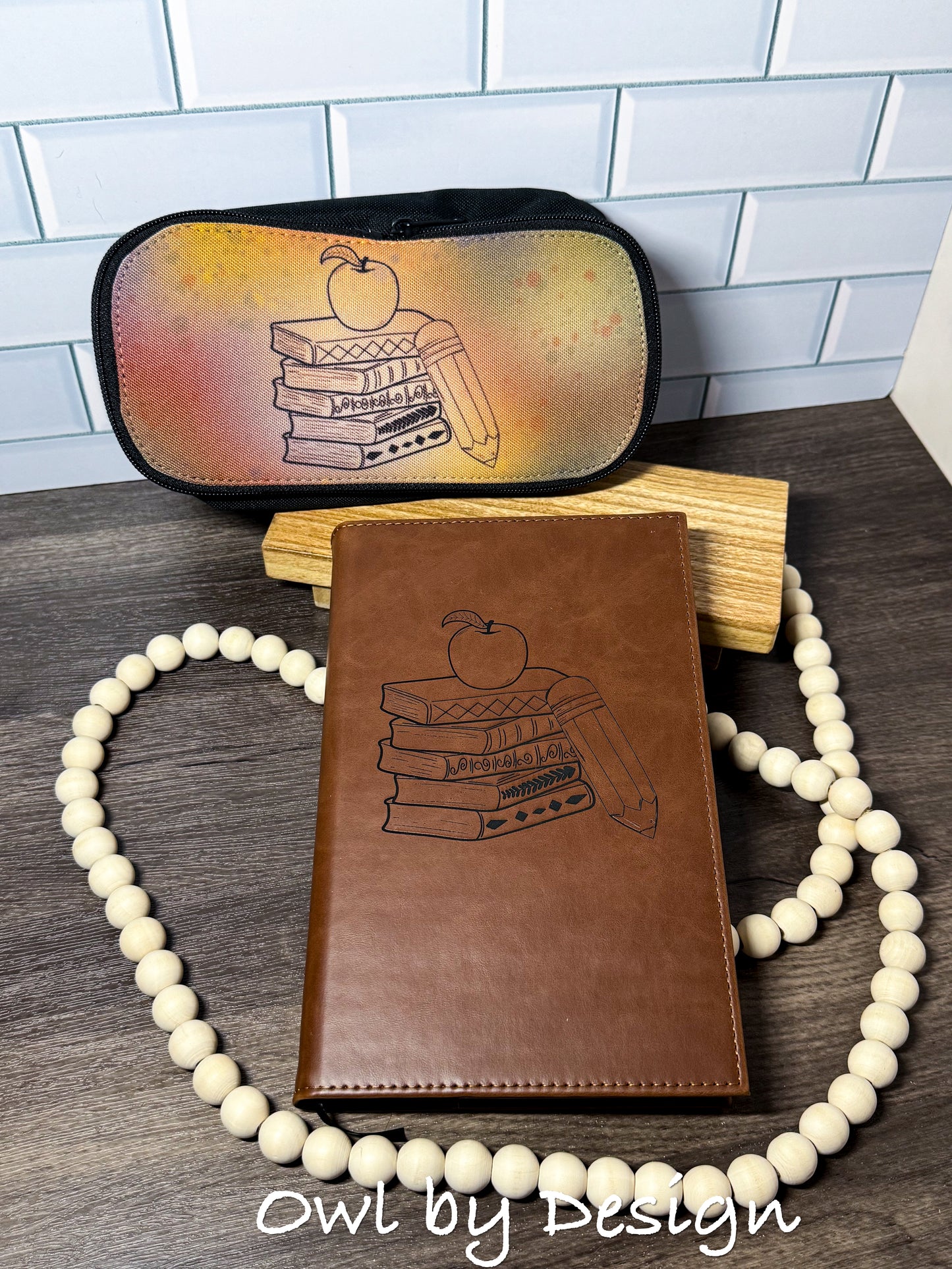Teacher Necessities Journaling Bundle - Refillable Journal and Pencil Pouch