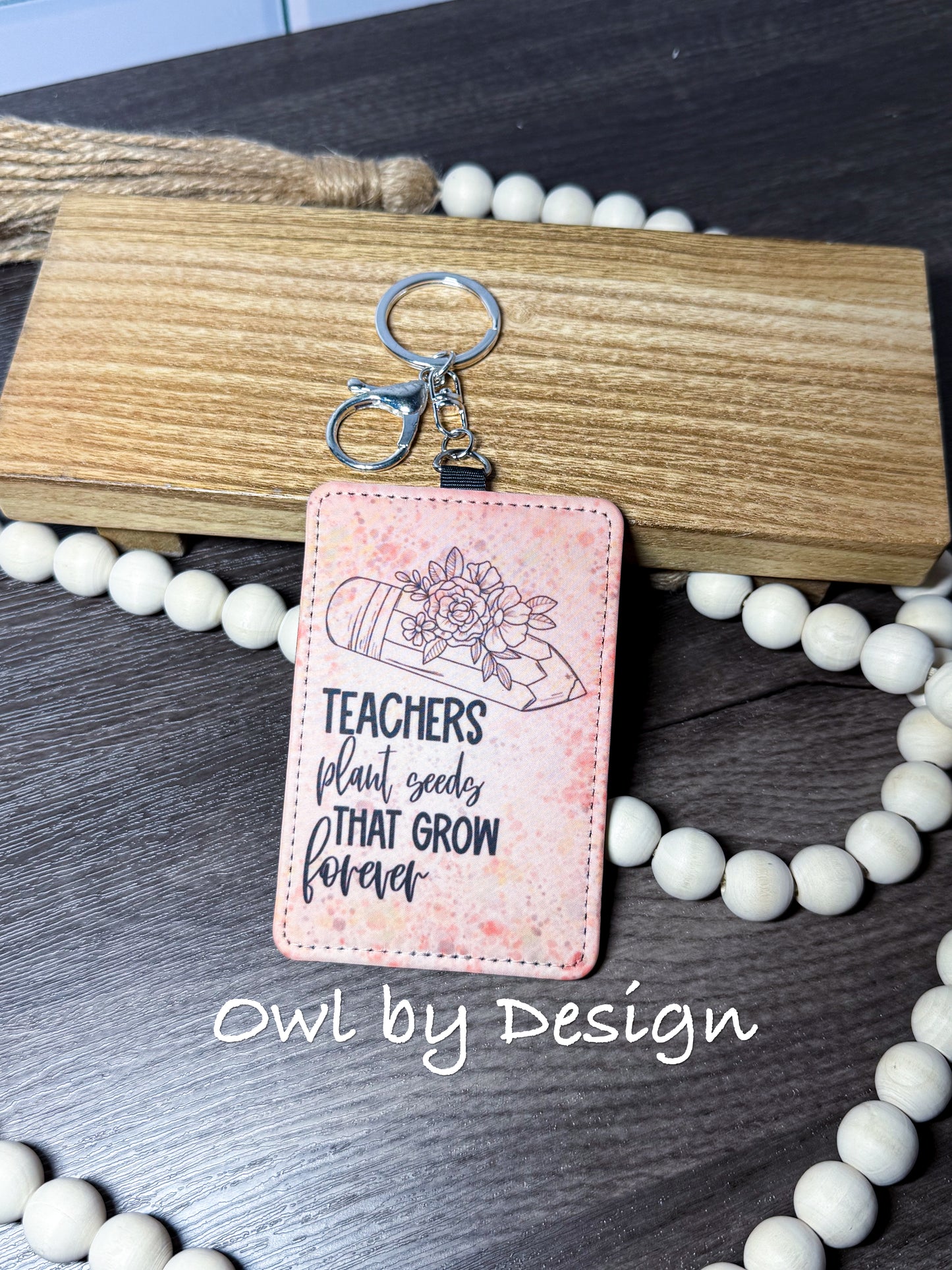 Teachers Plant Seeds Ultimate Bundle - Lanyard, Badge Holder, Mousepad, Note/Pen Holder, Tray, Necklace, Bracelet, Tumbler, Coaster, Journal, Pencil Pouch