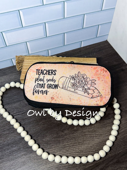 Teachers Plant Seeds Journaling Bundle - Refillable Journal and Pencil Pouch