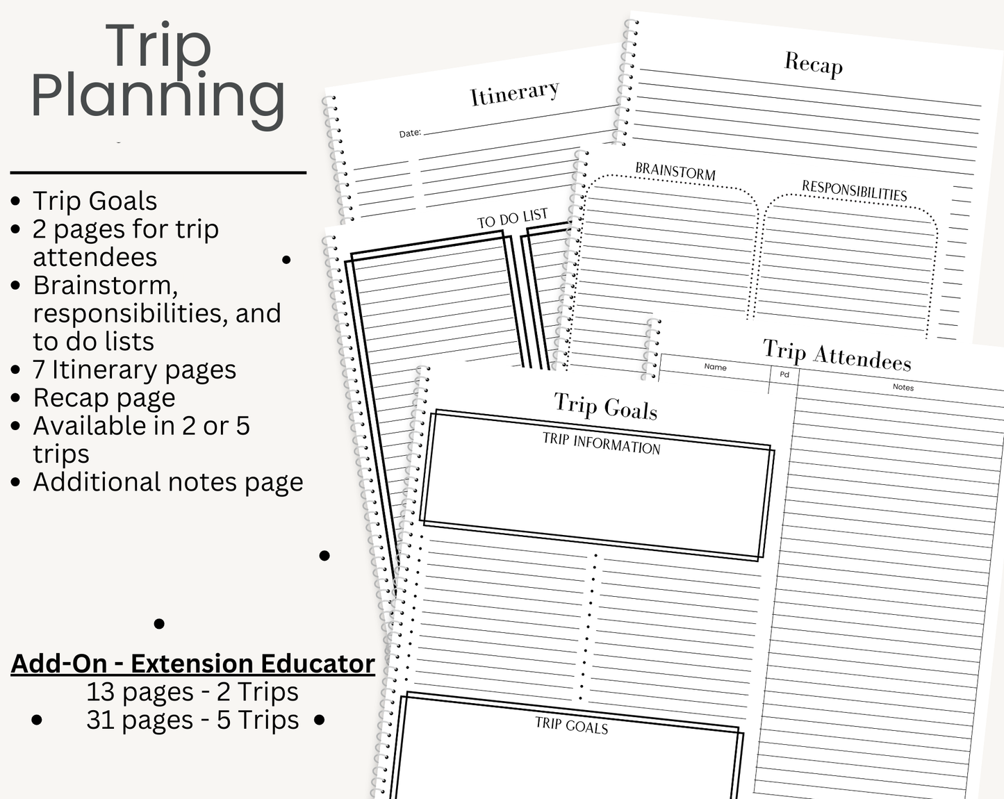 Build Your Own Extension Educator Planner
