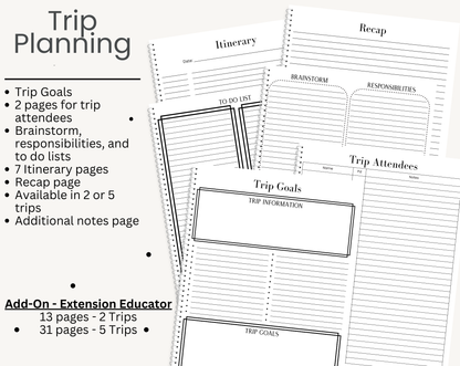 Build Your Own Extension Educator Planner