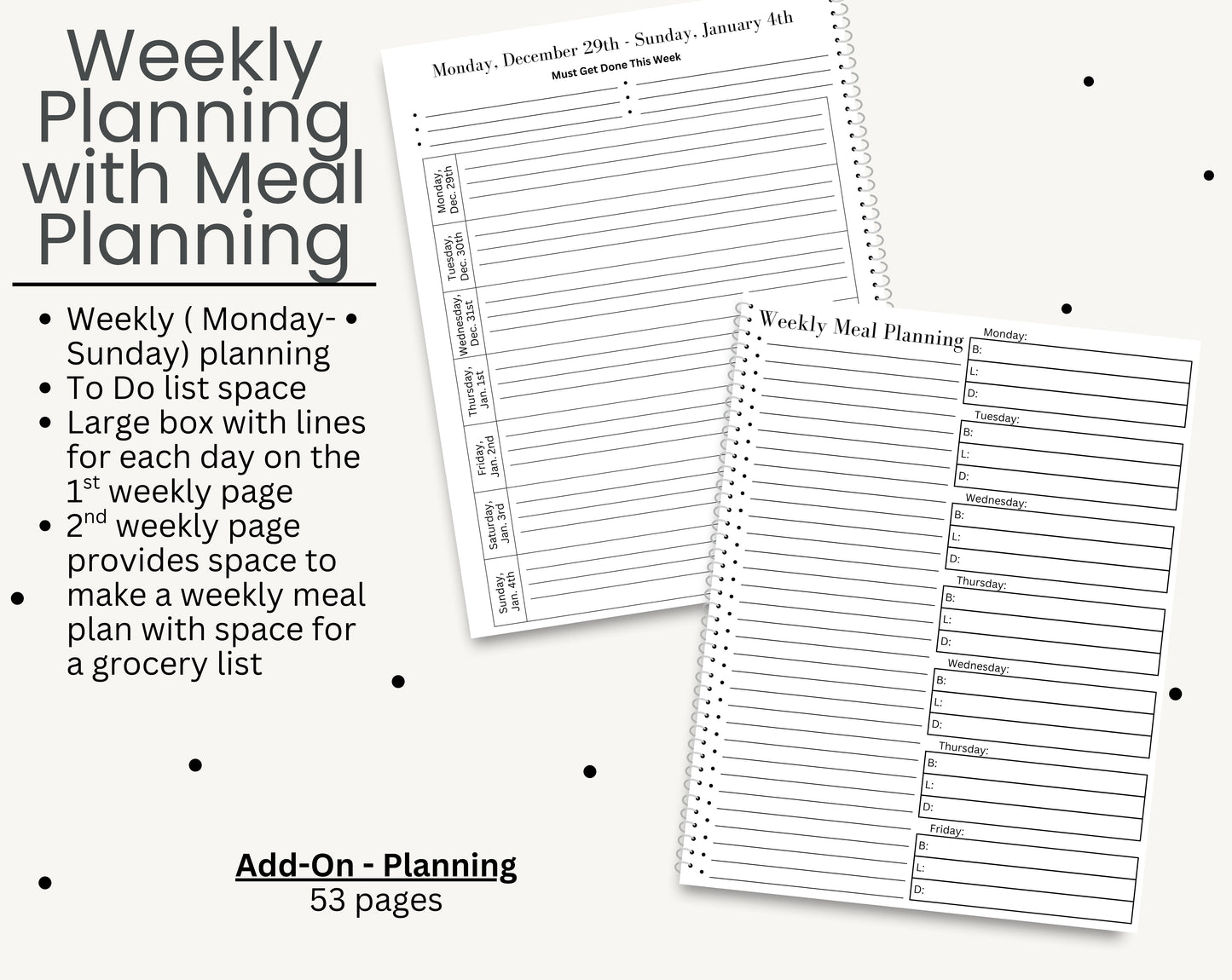 Build Your Own Student Planner